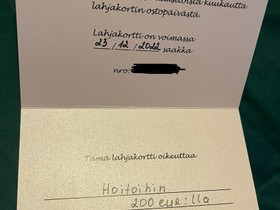 Pieni Kauneushuone lahjakortti, Kauneudenhoito ja kosmetiikka, Terveys ja hyvinvointi, Turku, Tori.fi Pieni Kauneushuone lahjakortti, Kauneudenhoito ja kosmetiikka, Terveys ja hyvinvointi, Turku, Tori.fi