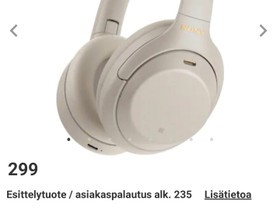 Sony WH-1000XM4, Audio ja musiikkilaitteet, Viihde-elektroniikka, Kuopio, Tori.fi Sony WH-1000XM4, Audio ja musiikkilaitteet, Viihde-elektroniikka, Kuopio, Tori.fi