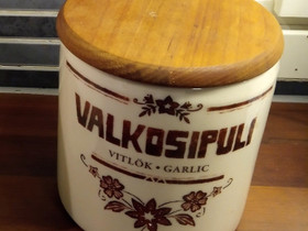 Valkosipulipurkki, Säilytysastiat ja rasiat, Keittiötarvikkeet ja astiat, Orivesi, Tori.fi Valkosipulipurkki, Säilytysastiat ja rasiat, Keittiötarvikkeet ja astiat, Orivesi, Tori.fi