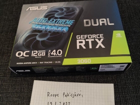 Rtx 3060 V1 "Non LHR", Komponentit, Tietokoneet ja lisälaitteet, Oulu, Tori.fi Rtx 3060 V1 "Non LHR", Komponentit, Tietokoneet ja lisälaitteet, Oulu, Tori.fi