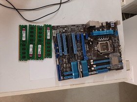 Asus p8h67, i5 3470 ja 8gb kingston 4x2gb ram, Komponentit, Tietokoneet ja lisälaitteet, Varkaus, Tori.fi Asus p8h67, i5 3470 ja 8gb kingston 4x2gb ram, Komponentit, Tietokoneet ja lisälaitteet, Varkaus, Tori.fi