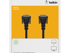Belkin DVI-D videokaapeli (3 m), Muu tietotekniikka, Tietokoneet ja lisälaitteet, Kuopio, Tori.fi
