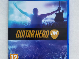 Guitar Hero Live Ps4 JNS, Pelikonsolit ja pelaaminen, Viihde-elektroniikka, Joensuu, Tori.fi