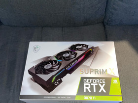 2x MSI RTX 3070TI SUPRIM X, Komponentit, Tietokoneet ja lisälaitteet, Jyväskylä, Tori.fi 2x MSI RTX 3070TI SUPRIM X, Komponentit, Tietokoneet ja lisälaitteet, Jyväskylä, Tori.fi