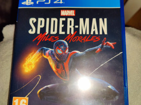 Spiderman Miles Morales ps4, Pelikonsolit ja pelaaminen, Viihde-elektroniikka, Turku, Tori.fi Spiderman Miles Morales ps4, Pelikonsolit ja pelaaminen, Viihde-elektroniikka, Turku, Tori.fi