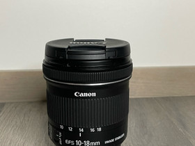 Canon EF-S 10-18 mm, Objektiivit, Kamerat ja valokuvaus, Kuopio, Tori.fi Canon EF-S 10-18 mm, Objektiivit, Kamerat ja valokuvaus, Kuopio, Tori.fi