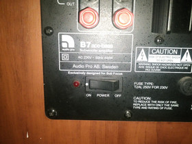 Audio pro sub focus b7 400w, Kitarat, bassot ja vahvistimet, Musiikki ja soittimet, Lohja, Tori.fi Audio pro sub focus b7 400w, Kitarat, bassot ja vahvistimet, Musiikki ja soittimet, Lohja, Tori.fi