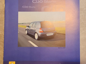 Renault Clio Storia -esite 2007, Harrastekirjat, Kirjat ja lehdet, Lappeenranta, Tori.fi Renault Clio Storia -esite 2007, Harrastekirjat, Kirjat ja lehdet, Lappeenranta, Tori.fi