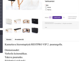 Restpro vip 2, Hyvinvointi ja elintarvikkeet, Terveys ja hyvinvointi, Turku, Tori.fi Restpro vip 2, Hyvinvointi ja elintarvikkeet, Terveys ja hyvinvointi, Turku, Tori.fi