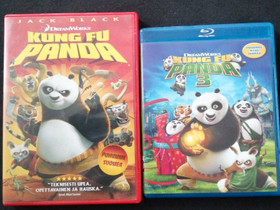 Kung Fu Panda 1 (DVD) ja 3 (blu-ray), Elokuvat, Oulu, Tori.fi
