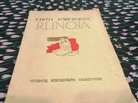 Edith Södergran Runoja, Kaunokirjallisuus, Kirjat ja lehdet, Lahti, Tori.fi Edith Södergran Runoja, Kaunokirjallisuus, Kirjat ja lehdet, Lahti, Tori.fi