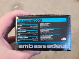 Abu Ambassadeur Pro Rocket 5500CS, Kelat, vavat ja onget, Metsästys ja kalastus, Ulvila, Tori.fi Abu Ambassadeur Pro Rocket 5500CS, Kelat, vavat ja onget, Metsästys ja kalastus, Ulvila, Tori.fi