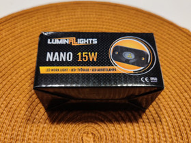 Luminalights Nano 15W -työvalo, Lisävarusteet ja autotarvikkeet, Auton varaosat ja tarvikkeet, Lappeenranta, Tori.fi Luminalights Nano 15W -työvalo, Lisävarusteet ja autotarvikkeet, Auton varaosat ja tarvikkeet, Lappeenranta, Tori.fi