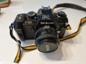 Nikon F-301 + Vivitar MC 28mm f2.8 Wide Angle, Kamerat, Kamerat ja valokuvaus, Lappeenranta, Tori.fi Nikon F-301 + Vivitar MC 28mm f2.8 Wide Angle, Kamerat, Kamerat ja valokuvaus, Lappeenranta, Tori.fi