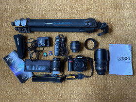 Nikon D7000 -kamerapaketti, Kamerat, Kamerat ja valokuvaus, Joensuu, Tori.fi