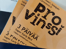 2kpl 3 päivän provinssiliput+hotelli, Keikat, konsertit ja tapahtumat, Matkat ja liput, Paimio, Tori.fi 2kpl 3 päivän provinssiliput+hotelli, Keikat, konsertit ja tapahtumat, Matkat ja liput, Paimio, Tori.fi