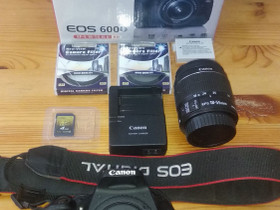 Canon EOS 600D järjestelmäkamera, Kamerat, Kamerat ja valokuvaus, Kitee, Tori.fi