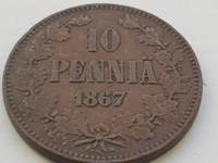 10 penni 1867