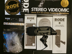 Rode Stereo videomic, Valokuvaustarvikkeet, Kamerat ja valokuvaus, Kotka, Tori.fi Rode Stereo videomic, Valokuvaustarvikkeet, Kamerat ja valokuvaus, Kotka, Tori.fi