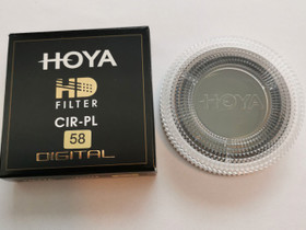 Hoya HD CIR-PL 58mm, Valokuvaustarvikkeet, Kamerat ja valokuvaus, Kotka, Tori.fi