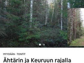 2 kpl vierekkäistä 1ha metsätonttia Keuruulla, Metsätilat ja maatilat, Vihti, Tori.fi