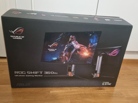 Asus 360Hz 24,5" -pelinäyttö, Oheislaitteet, Tietokoneet ja lisälaitteet, Lahti, Tori.fi Asus 360Hz 24,5" -pelinäyttö, Oheislaitteet, Tietokoneet ja lisälaitteet, Lahti, Tori.fi