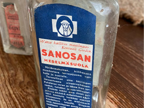 Vanha Sanosan Hedelmäsuola lasipullo, Astiat, Keräily, Alavus, Tori.fi Vanha Sanosan Hedelmäsuola lasipullo, Astiat, Keräily, Alavus, Tori.fi