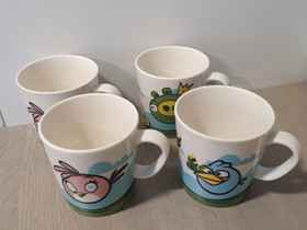 Angry Birds mukit, Kahvikupit, mukit ja lasit, Keittiötarvikkeet ja astiat, Hämeenlinna, Tori.fi