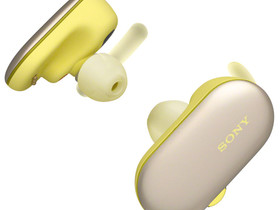 Sony WF-SP900 langattomat in-ear kuulokkeet (kelta, Audio ja musiikkilaitteet, Viihde-elektroniikka, Joensuu, Tori.fi
