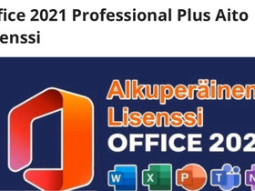 Alkuperäinen Office 2016/2019/2021 Pro Plus, Tietokoneohjelmat, Tietokoneet ja lisälaitteet, Vantaa, Tori.fi Alkuperäinen Office 2016/2019/2021 Pro Plus, Tietokoneohjelmat, Tietokoneet ja lisälaitteet, Vantaa, Tori.fi