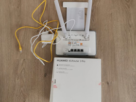 Huawei 4G router 3 pro, Verkkotuotteet, Tietokoneet ja lisälaitteet, Kajaani, Tori.fi Huawei 4G router 3 pro, Verkkotuotteet, Tietokoneet ja lisälaitteet, Kajaani, Tori.fi