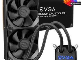 EVGA CPU Cooler CLC 240 Liquid CPU Cooler, Komponentit, Tietokoneet ja lisälaitteet, Espoo, Tori.fi