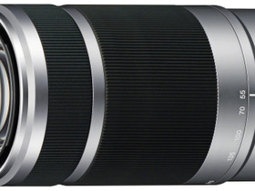 Sony SEL55210 55-210 mm objektiivi (hopea), Objektiivit, Kamerat ja valokuvaus, Vaasa, Tori.fi