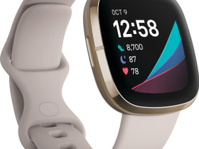 Fitbit Sense älykello (Lunar White/Soft Gold, ruos, Muu viihde-elektroniikka, Viihde-elektroniikka, Vaasa, Tori.fi Fitbit Sense älykello (Lunar White/Soft Gold, ruos, Muu viihde-elektroniikka, Viihde-elektroniikka, Vaasa, Tori.fi