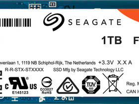 Seagate Firecuda 510 NVMe PCIe M.2 SSD muisti 1 TB, Komponentit, Tietokoneet ja lisälaitteet, Espoo, Tori.fi