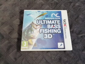 3DS peli - Ultimate Bass Fishing 3D (uusi), Pelikonsolit ja pelaaminen, Viihde-elektroniikka, Liperi, Tori.fi