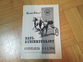 Ravikuninkuusrajot esite 1964, Muut hevostarvikkeet, Hevoset ja hevosurheilu, Toholampi, Tori.fi