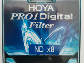 Hoya Pro1 digital 77mm MC NDX8, Muu valokuvaus, Kamerat ja valokuvaus, Kotka, Tori.fi