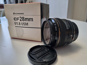 Objekti Canon EF 28mm f/1.8 USM, Objektiivit, Kamerat ja valokuvaus, Janakkala, Tori.fi Objekti Canon EF 28mm f/1.8 USM, Objektiivit, Kamerat ja valokuvaus, Janakkala, Tori.fi