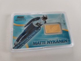 Matti Nykänen kultaharkko, Rahat ja mitalit, Keräily, Lapinlahti, Tori.fi Matti Nykänen kultaharkko, Rahat ja mitalit, Keräily, Lapinlahti, Tori.fi