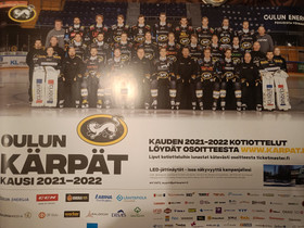 Kärpät juliste 2021-2022, Jääkiekko ja luistelu, Urheilu ja ulkoilu, Oulu, Tori.fi