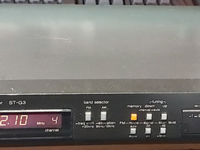 Technics ST-G3 Hi-Fi viritin, Audio ja musiikkilaitteet, Viihde-elektroniikka, Nokia, Tori.fi Technics ST-G3 Hi-Fi viritin, Audio ja musiikkilaitteet, Viihde-elektroniikka, Nokia, Tori.fi