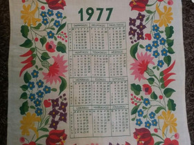 Kalenteripyyhe 1977, Muu keräily, Keräily, Kuopio, Tori.fi Kalenteripyyhe 1977, Muu keräily, Keräily, Kuopio, Tori.fi