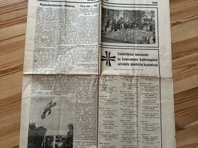 Vanhoja sanomalehti, Lehdet, Kirjat ja lehdet, Pertunmaa, Tori.fi Vanhoja sanomalehti, Lehdet, Kirjat ja lehdet, Pertunmaa, Tori.fi
