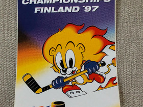 Jääkiekon MM-97 tarra, Muu keräily, Keräily, Mikkeli, Tori.fi Jääkiekon MM-97 tarra, Muu keräily, Keräily, Mikkeli, Tori.fi