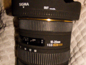 Sigma 10-20mm f:3.5 Canonille, Objektiivit, Kamerat ja valokuvaus, Kouvola, Tori.fi Sigma 10-20mm f:3.5 Canonille, Objektiivit, Kamerat ja valokuvaus, Kouvola, Tori.fi