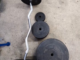 Painot ja mutkatanko, Kuntoilu ja fitness, Urheilu ja ulkoilu, Ii, Tori.fi Painot ja mutkatanko, Kuntoilu ja fitness, Urheilu ja ulkoilu, Ii, Tori.fi