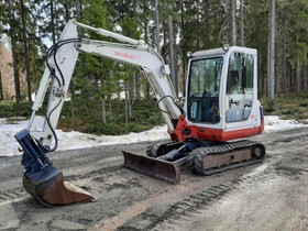 Takeuchi TB135 Kumitela Kaivinkone Kallistuva S40, Maanrakennuskoneet, Työkoneet ja kalusto, Ylivieska, Tori.fi Takeuchi TB135 Kumitela Kaivinkone Kallistuva S40, Maanrakennuskoneet, Työkoneet ja kalusto, Ylivieska, Tori.fi