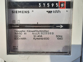 Siemens kWh mittari, Matkailuautojen tarvikkeet, Matkailuautojen tarvikkeet, Varkaus, Tori.fi