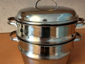 Teräksinen/Haudutuskattila, Keittiövälineet, Keittiötarvikkeet ja astiat, Joensuu, Tori.fi Teräksinen/Haudutuskattila, Keittiövälineet, Keittiötarvikkeet ja astiat, Joensuu, Tori.fi